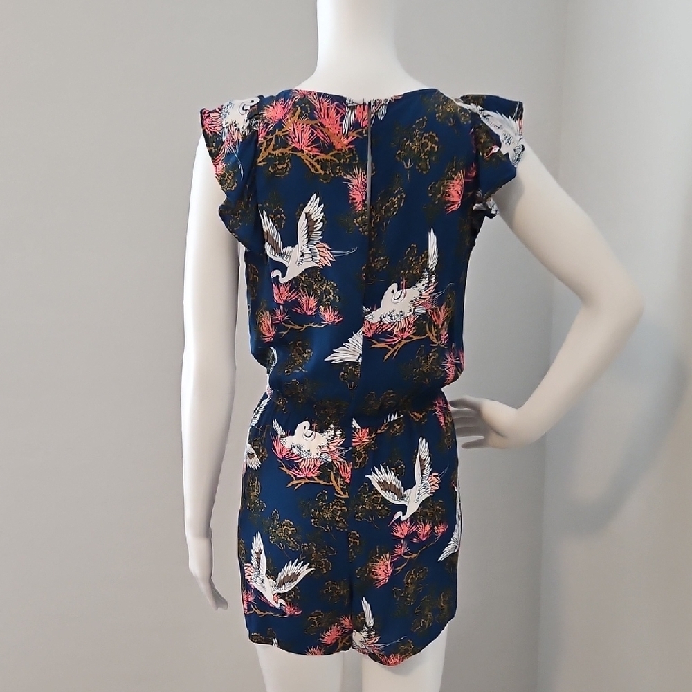 Floral Ruffle Romper - Picture 3 of 3